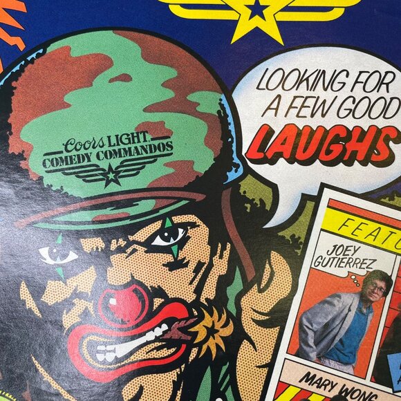 Coors Light Beer Comedy Commandos 1988 Vintage Print Ad Advertisement u - Picture 4 of 5